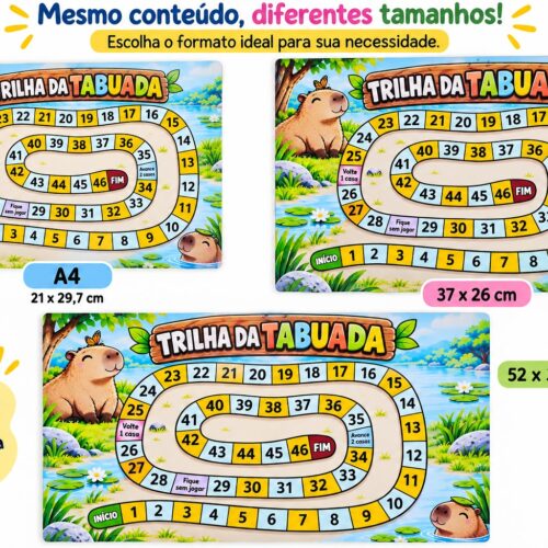 TRILHA DA TABUADA